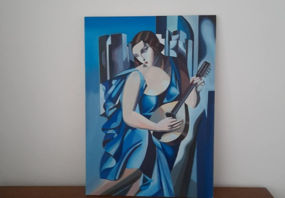 Ogłoszenie - Sprzedam obraz malowany ręcznie - tamara łempicka - Kraśnik - 300,00 zł