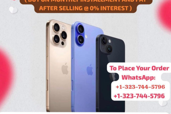 Ogłoszenie - COD / INSTALLMENT WHOLESALE SUPPLIES OF  ORIGINAL IPHONES  16/ 15/14/13/12 /11 - Nidzica - 500,00 zł