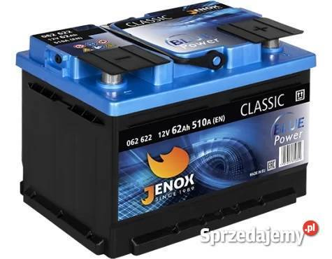 Ogłoszenie - Akumulator 62Ah 510A Jenox Classic DARMOWY DOWÓZ - Radom - 350,00 zł