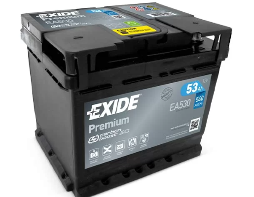 Ogłoszenie - Akumulator 53Ah 540A Exide Premium  - Darmowy Dowóz i Wymiana - Kalisz - 275,00 zł