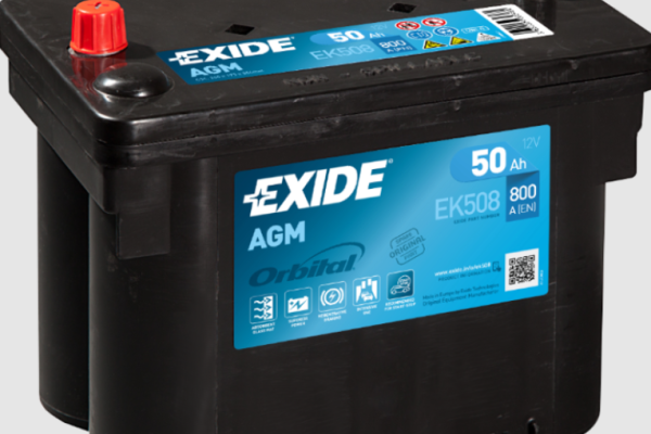 Ogłoszenie - Akumulator 50Ah 800A Exide Orbital Agm Start&Stop   - Darmowy Dowóz i Wymiana - Kalisz - 880,00 zł