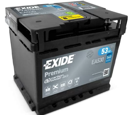 Ogłoszenie - Akumulator 53Ah 540A Exide Premium P+  - Darmowy Dowóz i Wymiana. Zdjęcie 1