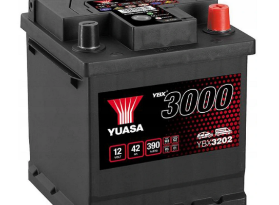 Ogłoszenie - Akumulator 42Ah 390A Yuasa Standard kostka P+ - Darmowy Dowóz i Wymiana. Zdjęcie 1