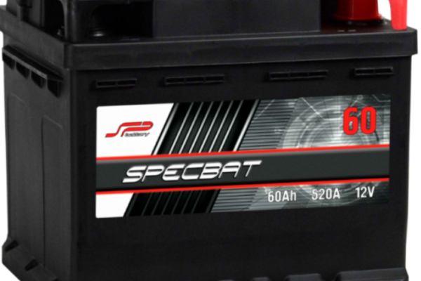 Ogłoszenie - Akumulator 60Ah 520A Specbat Prawy Plus niski  - Darmowy Dowóz i Wymiana. Zdjęcie 1