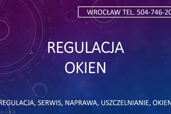 Ogłoszenie - Regulacja, naprawa okna, cena Wrocław, tel. 504-746-203, serwis okien. Zdjęcie 1