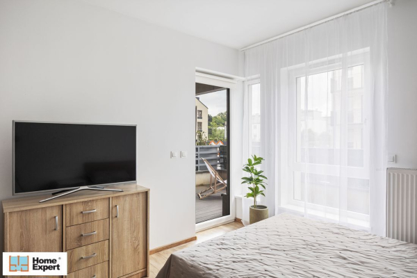 Ogłoszenie - 2pok, 42met, okolice Porajowskiej BALKON/GARAŻ/WINDA (Wrocław). Zdjęcie 4