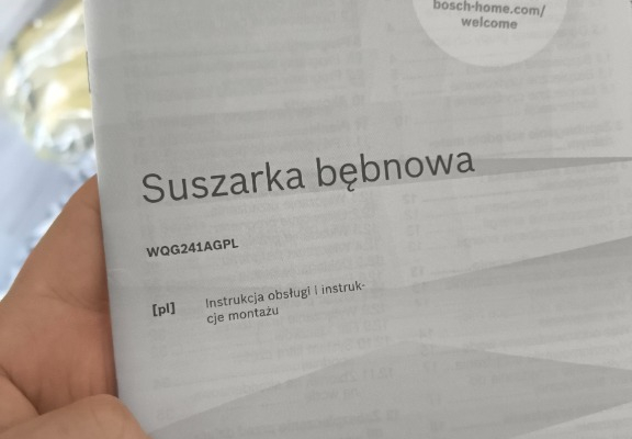 Ogłoszenie - Bosch Serie 6 WQG241AGPL – suszarka 9 kg, jak nowa, oszczędź do 1 500 zł!. Zdjęcie 3