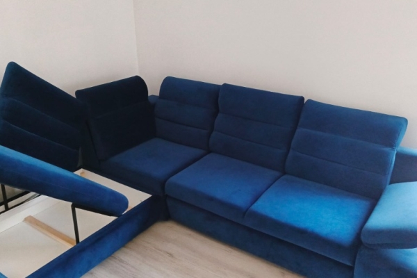 Ogłoszenie - Narożnik Greco z funkcją spania – tkanina SOLO 263, strona lewa. Zdjęcie 5