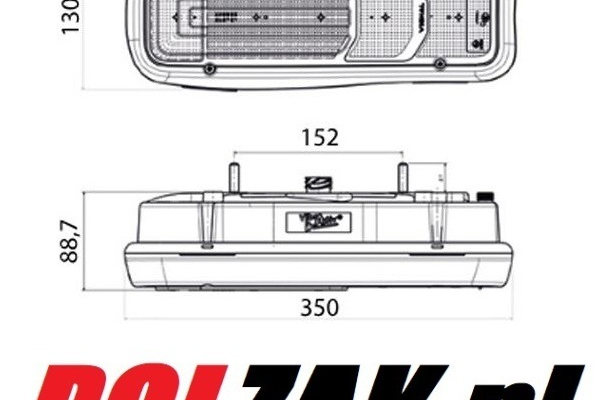 Ogłoszenie - Lampa tylna Lewa tył Iveco Daily 2022-2026 5802830033 5802830026 Chłodnia Laweta Kontener Plandeka Skrzynia Wywrotka. Zdjęcie 3