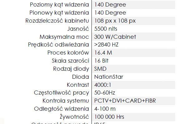Ogłoszenie - Wynajem Telebim zewnętrzny, ekran LED P4 i P3 dowolny wymiar. Zdjęcie 3