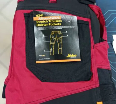 Ogłoszenie - Snickers 6241 AllroundWork Red/Black – Rozmiar 54. Zdjęcie 2