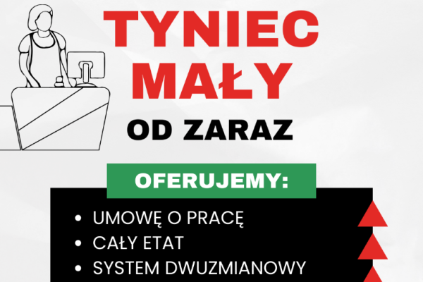 Ogłoszenie - Praca w markecie, Dino Polska S.A., Tyniec Mały. Zdjęcie 1