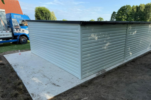 Ogłoszenie - Garaż Blaszany 10x5 | Wiata + Drzwi + Brama | Profil Ocynk | Producent. Zdjęcie 5