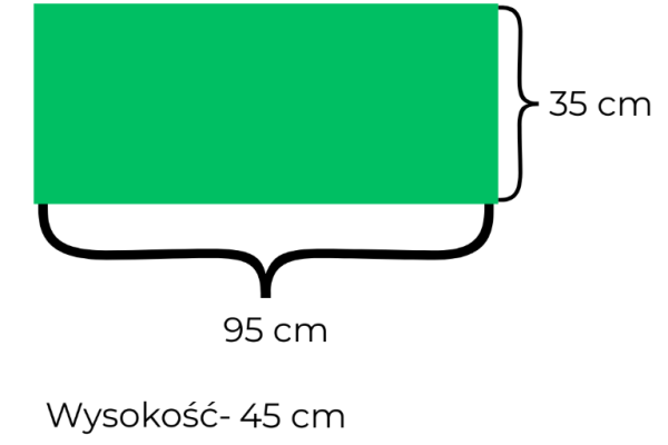 Ogłoszenie - Kufer tapicerowany w kolorze butelkowej zieleni – praktyczny i elegancki. Zdjęcie 4