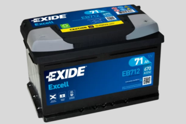 Ogłoszenie - AKUMLATOR 71Ah 670A 12V Exide Excell-DARMOWY DOWÓZ. Zdjęcie 1
