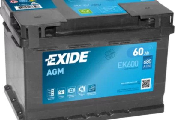 Ogłoszenie - Akumulator 60Ah 680A 12V EXIDE AGM EK600-DARMOWA DOSTAWA. Zdjęcie 1