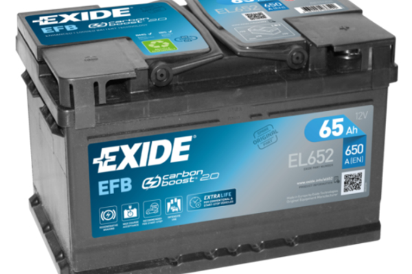 Ogłoszenie - Akumulator 65Ah Exide Start Stop EFB 650A-DARMOWA DOSTAWA. Zdjęcie 1