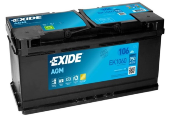 Ogłoszenie - Akumulator 106Ah EXIDE AGM EK1060 950A-DARMOWY DOWÓZ. Zdjęcie 1