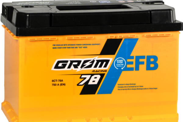 Ogłoszenie - AKUMULATOR 78Ah 750A GROM RACING EFB CHOPINA 1 DARMOWA DOSTAWA. Zdjęcie 1