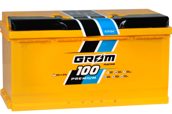 Ogłoszenie - AKUMULATOR 100Ah 850A GROM RACING-DARMOWA DOSTAWA. Zdjęcie 1