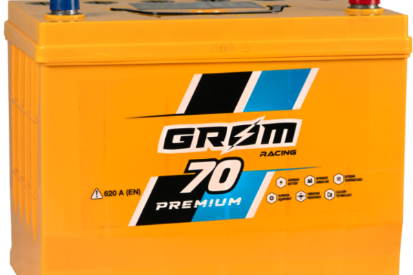 Ogłoszenie - AKUMULATOR 70Ah 620A GROM RACING JAPAN P+ DARMOWA DOSTAWA. Zdjęcie 1