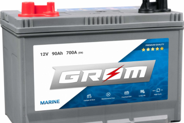 Ogłoszenie - AKUMULATOR 90Ah 700A GROM MARINE-DARMOWA DOSTAWA. Zdjęcie 1