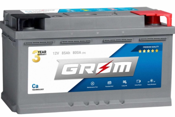 Ogłoszenie - Akumulator 85Ah GROM Premium 800A DARMOWY DOWÓZ. Zdjęcie 1