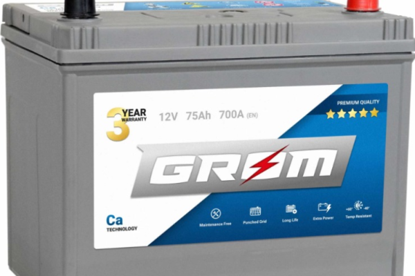 Ogłoszenie - AKUMULATOR 75Ah 700A GROM Premium JAPAN P+ DARMOWY DOWÓZ. Zdjęcie 1