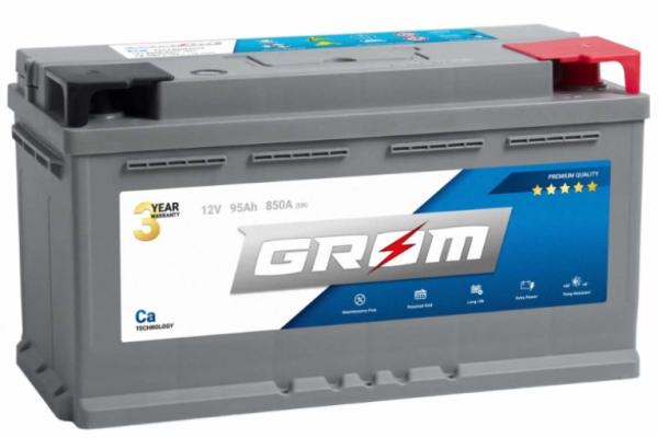 Ogłoszenie - AKUMULATOR 95Ah 850A GROM Premium DARMOWY DOWÓZ. Zdjęcie 1