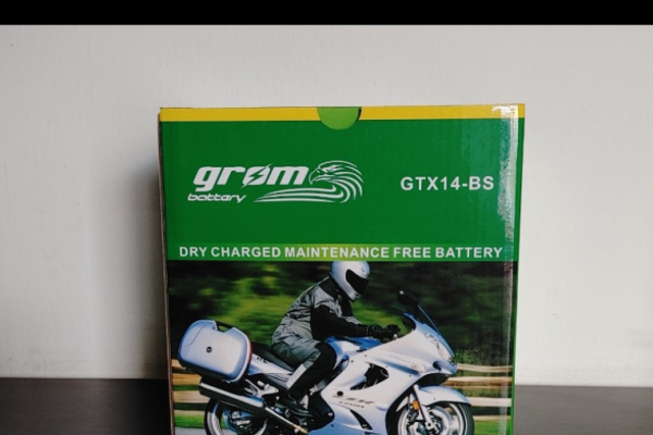 Ogłoszenie - Akumulator 12Ah GROM GTX14-BS YTX14-BS 12V 200A motocyklowy DARMOWY DOWÓZ. Zdjęcie 1