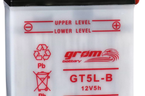 Ogłoszenie - Akumulator motocyklowy 5Ah GROM GT5L-B YB5L-B 12V 80A P+ DARMOWY DOWÓZ. Zdjęcie 1