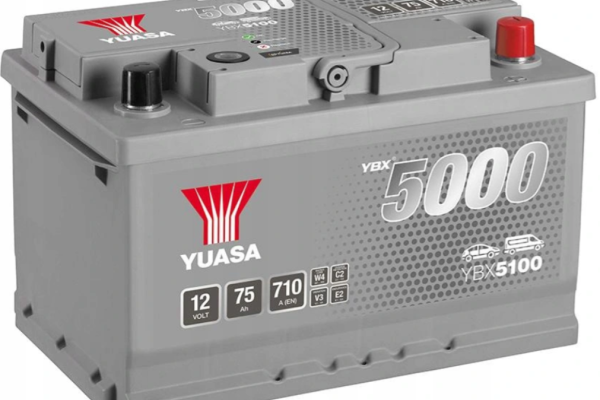 Ogłoszenie - Akumulator 75Ah 710A 12V Yuasa Silver YBX5100 DARMOWA DOSTAWA. Zdjęcie 1