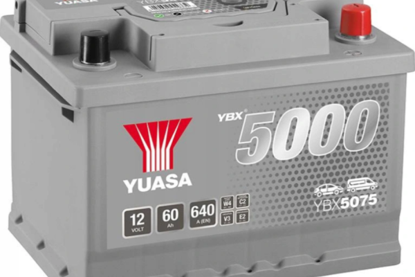 Ogłoszenie - Akumulator 60Ah 640A 12V Yuasa Silver YBX5075 DARMOWA DOSTAWA. Zdjęcie 1