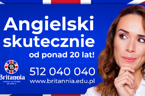 Ogłoszenie - BRITANNIA Centrum Nauczania Języka Angielskiego. Zdjęcie 1