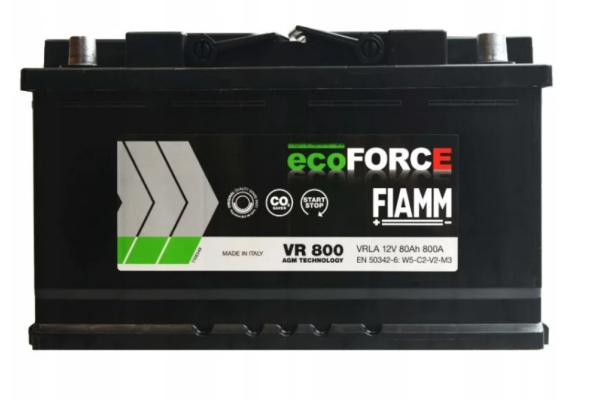 Ogłoszenie - Akumulator 80AH Fiamm ECOFORCE AGM DARMOWA DOSTAWA. Zdjęcie 1