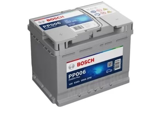 Ogłoszenie - Akumulator 63Ah 580A Bosch PP006 DARMOWA DOSTAWA. Zdjęcie 1