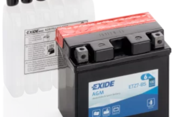 Ogłoszenie - Akumulator motocyklowy 6Ah EXIDE ETZ7-BS YTZ7-BS 12V 100A EN DARMOWY DOWÓZ. Zdjęcie 1