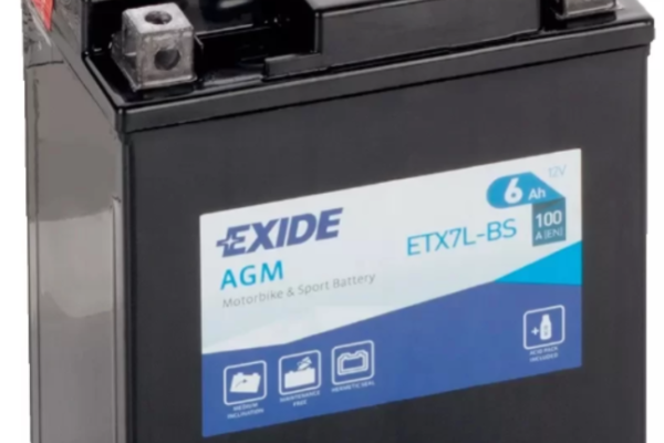 Ogłoszenie - Akumulator motocyklowy 6Ah EXIDE ETX7L-BS YTX7L-BS 12V 100A DARMOWY DOWÓZ. Zdjęcie 1