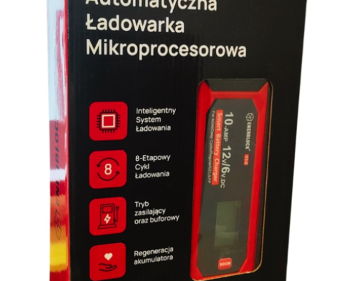 Ogłoszenie - Automatyczna ładowarka mikroprocesorowa Enerblock 6/12V 10A LFP AGM GEL EFB DARMOWY DOWÓZ. Zdjęcie 1