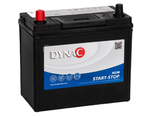 Ogłoszenie - Akumulator 45Ah 340A DYNAC AGM Japan LEWY PLUS-DARMOWY DOWÓZ. Zdjęcie 1