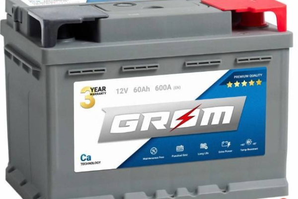 Ogłoszenie - Akumulator Grom Premium 60Ah 600A. Zdjęcie 1