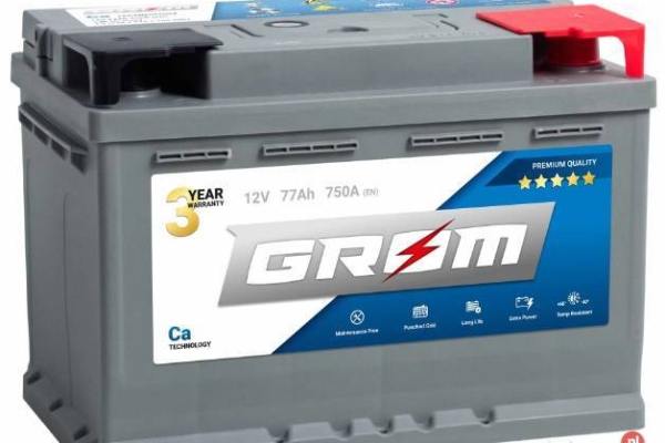 Ogłoszenie - Akumulator 77Ah/760A Grom Premium. Zdjęcie 1