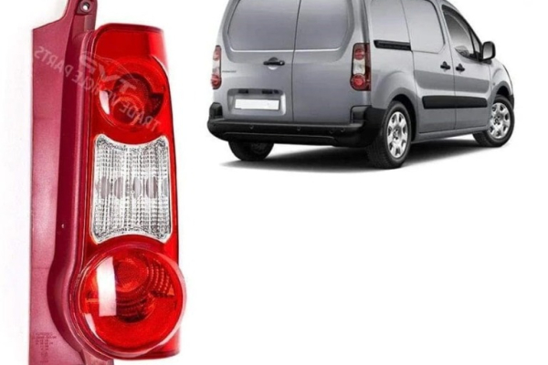 Ogłoszenie - Lampa tylna Prawa Citroen Berlingo II Peugeot Partner Tepee 2008-2012 Klosz drzwi Pasażera tył 9680607880 6351FJ POLZAK. Zdjęcie 2