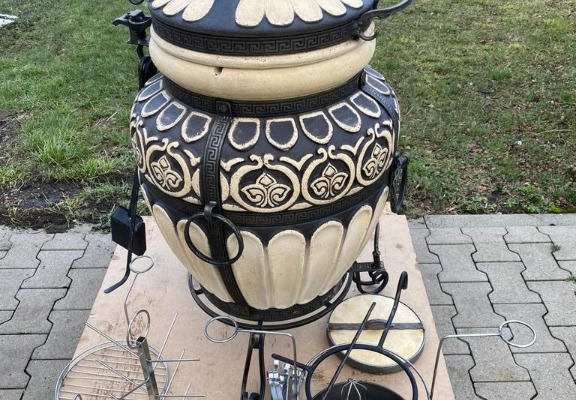 Ogłoszenie - Tandoor GRECJA 100L | Antyczny grill szamotowy. Zdjęcie 1