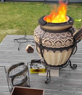 Ogłoszenie - Tandoor GRECJA 100L | Antyczny grill szamotowy. Zdjęcie 3
