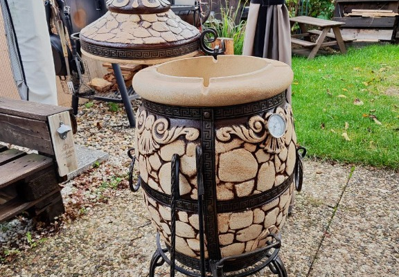 Ogłoszenie - Tandoor 65L Kamień | Piec do grilla wykonany z szamotu. Zdjęcie 2