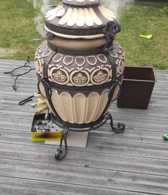 Ogłoszenie - Tandoor GRECJA 100L | Antyczny grill szamotowy. Zdjęcie 4