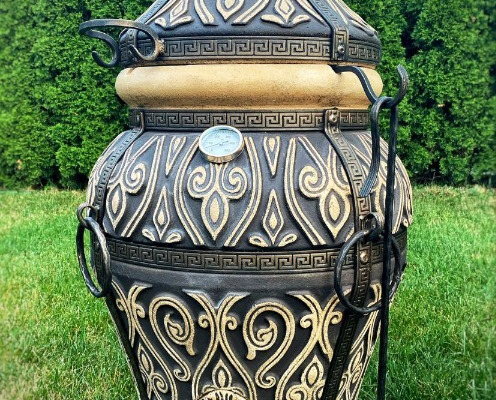 Ogłoszenie - Tandoor ASIA 100L | Piekarnik do grilla XXL, ręcznie robiony. Zdjęcie 4
