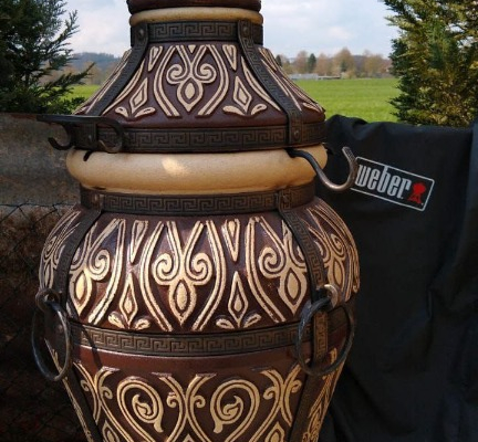 Ogłoszenie - Tandoor ASIA 100L | Piekarnik do grilla XXL, ręcznie robiony. Zdjęcie 3