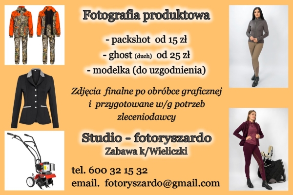Ogłoszenie - Fotografia produktowa. Zdjęcie 1